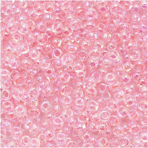 Toho Round Seed Beads 11/0 171 'Dyed Rainbow Ballerina Pink' 8 Gram Tube