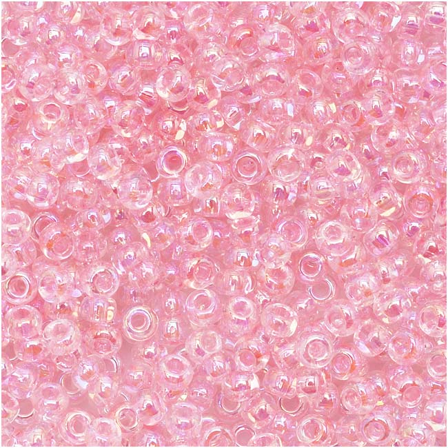 Toho Round Seed Beads 11/0 171 'Dyed Rainbow Ballerina Pink' 8 Gram Tube