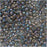 Toho Round Seed Beads 11/0 176 'Transparent Rainbow Black Diamond' 8 Gram Tube