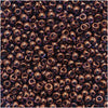 Toho Round Seed Beads 11/0 201 'Gold Lustered Amethyst' 8 Gram Tube