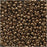 Toho Round Seed Beads 11/0 204 'Gold Lustered Montana Blue' 8 Gram Tube