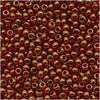 Toho Round Seed Beads 11/0 #329 'Gold Lustered African Sunset' 8 Gram Tube