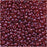 Toho Round Seed Beads 11/0 332 'Gold Lustered Raspberry' 8 Gram Tube
