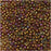 Toho Round Seed Beads 11/0 #459 'Gold Lustered Dark Topaz' 8g