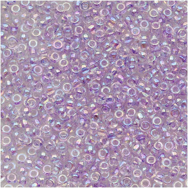 Toho Round Seed Beads 11/0 #477 'Dyed Rainbow Lavender Mist' 8g