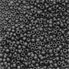 Toho Round Seed Beads 11/0 #611 'Matte Opaque Gray' 8g