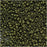 Toho Round Seed Beads 11/0 #617 'Matte Dark Olive' 8g