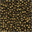 Toho Round Seed Beads 11/0 702 'Matte Dark Copper' 8 Gram Tube