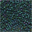 Toho Round Seed Beads 11/0 #706 'Matte Iris Teal' 8g