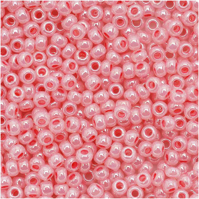 Toho Round Seed Beads 11/0 911 'Ceylon Impatiens Pink' 8 Gram Tube