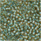 Toho Round Seed Beads 11/0 952 'Rainbow Lt Topaz/Sea Foam Lined' 8 Gram Tube