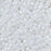Toho Seed Beads, Round 11/0 #401 'Opaque Rainbow White' (8 Grams)