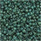 Toho Round Seed Beads 11/0 1207 'Marbled Opaque Turquoise/Blue' 8 Gram Tube