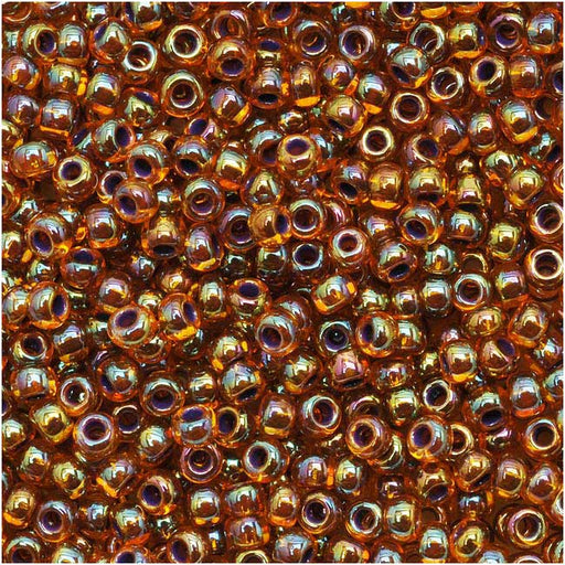 Toho Round Seed Beads 11/0 1825 'Rainbow Hyacinth/Opaque Purple Lined' 8 Gram Tube