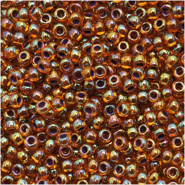 Toho Round Seed Beads 11/0 1825 'Rainbow Hyacinth/Opaque Purple Lined' 8 Gram Tube
