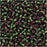 Toho Round Seed Beads 11/0 2204 'Silver Lined Frosted Olivine Pink Lined' 8 Gram Tube
