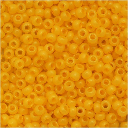 Toho Round Seed Beads 11/0 148F 'Ceylon Frosted Peach Cobbler' 8 Gram Tube