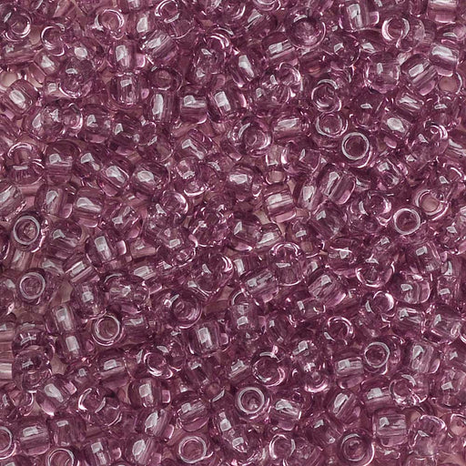 Toho Seed Beads, Round 11/0 #6 'Transparent Light Amethyst' (8 Grams)