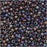 Toho Round Seed Beads 11/0 166CF 'Transparent Rainbow Frosted Amethyst' 8 Gram Tube