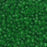 Toho Seed Beads, Round 11/0 #7BF 'Transparent Frosted Grass Green' (8 Grams)