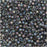 Toho Round Seed Beads 11/0 176BF 'Transparent Rainbow Frosted Gray' 8 Gram Tube