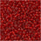 Toho Round Seed Beads 11/0 25C 'Silver Lined Ruby' 8 Gram Tube