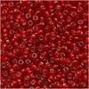 Toho Round Seed Beads 11/0 25C 'Silver Lined Ruby' 8 Gram Tube