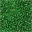 Toho Round Seed Beads 11/0 #27B 'Silver Lined Grass Green' 8 Gram Tube