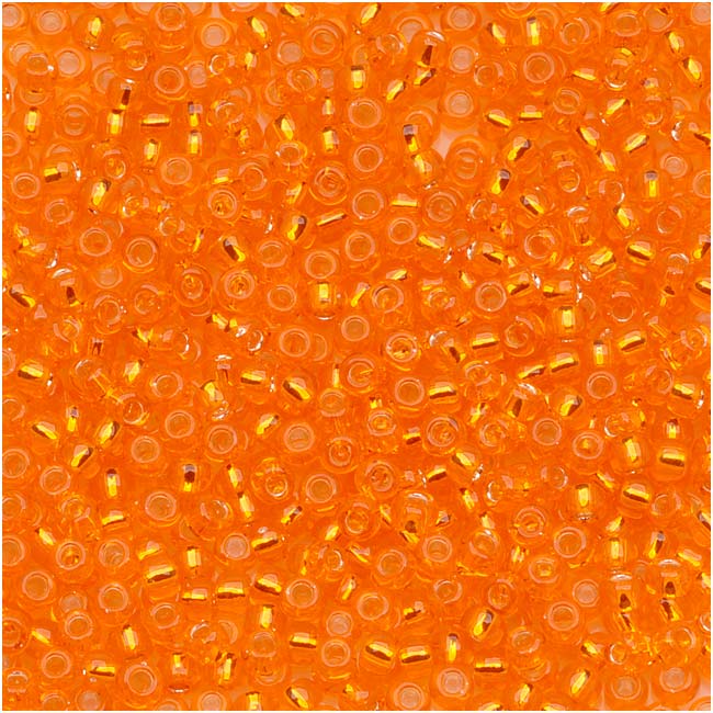 Toho Round Seed Beads 11/0 #30B 'Silver Lined Hyacinth' 8g