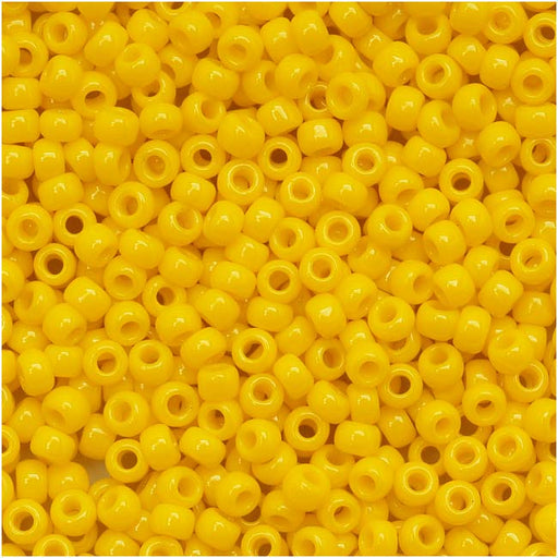 Toho Round Seed Beads 11/0 42B 'Opaque Sunshine' 8 Gram Tube
