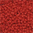 Toho Round Seed Beads 11/0 45F Opaque Frosted Pepper Red 8 Gram Tube