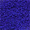 Toho Round Seed Beads 11/0 #48F Opaque Frosted Navy Blue 8g