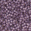 Toho Seed Beads, Round 11/0 #PF2108 'PermaFinish Silver Lined Milky Amethyst' (8 Grams)