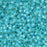 Toho Seed Beads, Round 11/0 #PF2117 'PermaFinish Silver Lined Milky Aqua' (8 Grams)