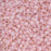 Toho Seed Beads, Round 11/0 #PF2120 'PermaFinish Silver Lined Milky Soft Pink' (8 Grams)