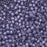 Toho Seed Beads, Round 11/0 #PF2124 'PermaFinish Silver Lined Milky Tanzanite' (8 Grams)