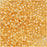 Toho Round Seed Beads 11/0 #2110 'Silver Lined Milky Light Topaz' 8g