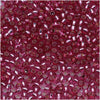 Toho Round Seed Beads 11/0 #2218 'Silver Lined Mauve' 8g