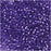 Toho Round Seed Beads 11/0 #2224 'Silver Lined Purple' 8g