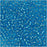Toho Round Seed Beads 11/0 #23B 'Silver Lined Dark Aqua' 8g