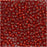 Toho Round Seed Beads 11/0 #25CF 'Silver Lined Frosted Ruby' 8g