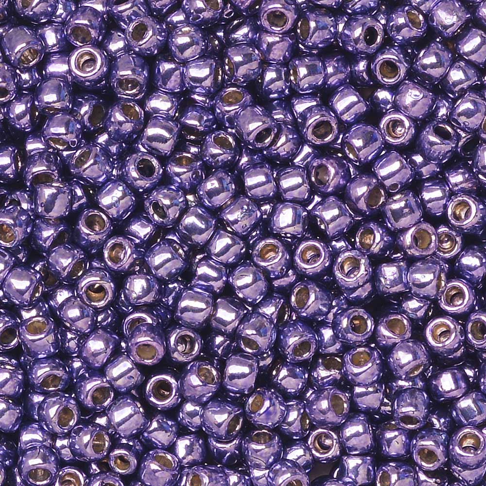 Toho Seed Beads, Round 11/0 #PF567 'PermaFinish Metallic Polaris' (8 Grams)