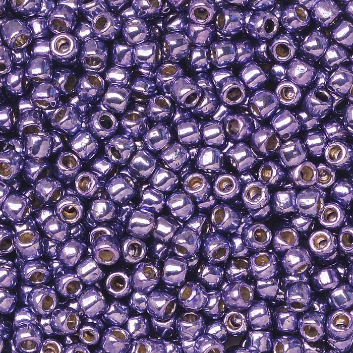 Toho Seed Beads, Round 11/0 #PF567 'PermaFinish Metallic Polaris' (8 Grams)