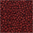 Toho Seed Beads, Round 11/0 Semi Glazed, Dark Red (8 Gram Tube)