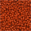 Toho Seed Beads, Round 11/0 Semi Glazed, Orange (8 Gram Tube)