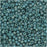 Toho Seed Beads, Round 11/0 Semi Glazed, Rainbow Turquoise (8 Gram Tube)