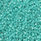 Toho Seed Beads, Round 15/0 #132 'Opaque Lustered Turquoise' (8 Grams)