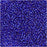 Toho Round Seed Beads 15/0 #28 Silver Lined Cobalt 8g
