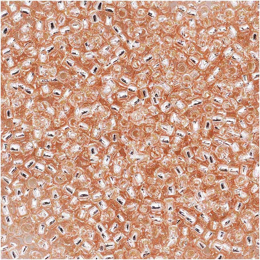 Toho Round Seed Beads 15/0 31 'Silver Lined Rosaline' 8 Gram Tube
