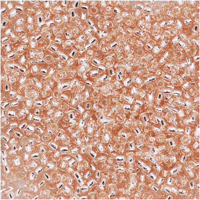 Toho Round Seed Beads 15/0 31 'Silver Lined Rosaline' 8 Gram Tube